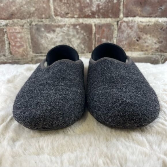 Mahabis Classic Wool Slip On Gray Slippers W10.5-11 M8.5-9 (sz 42) - Picture 3 of 9